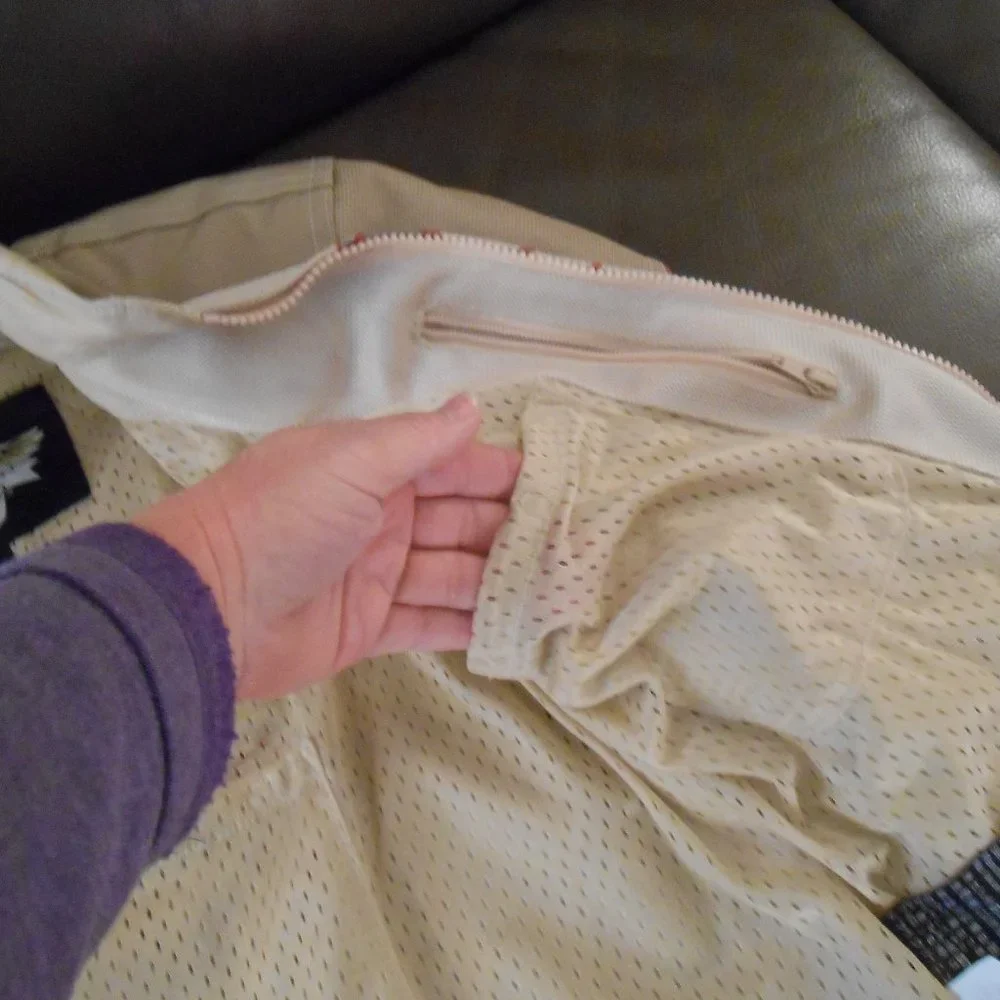 Harley-Davidson Cream and Tan Riding Jacket - Picture 14 of 16